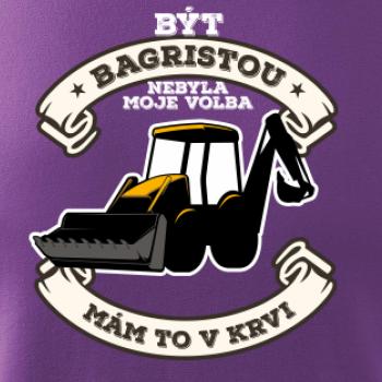 Traktorbagr - Být bagristou nebyla moje volba