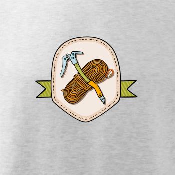 Horolezecké lano a cepín