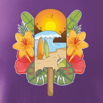 Léto, nanuk, moře, pláž