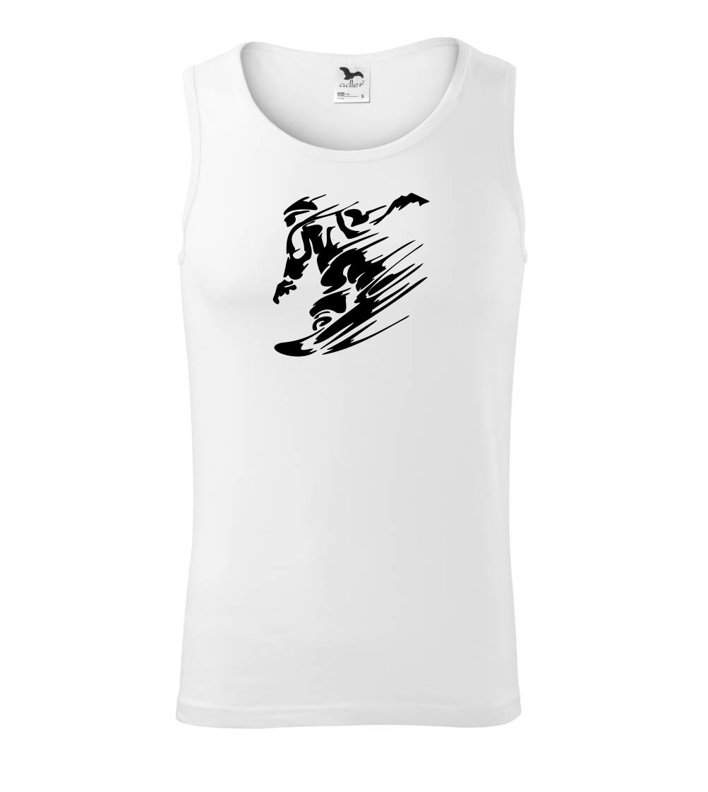 Rychlý snowboardista - Tílko pánské Core