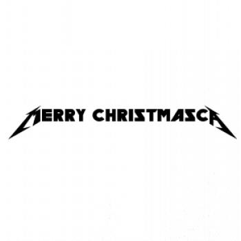 Merry Christmasca nápis