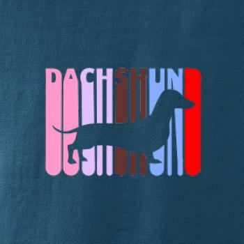 Jezevčík Rozteklý nápis