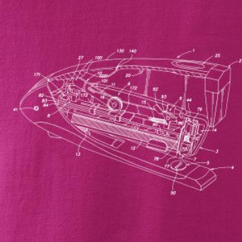 Nákres kancelářská sešívačka