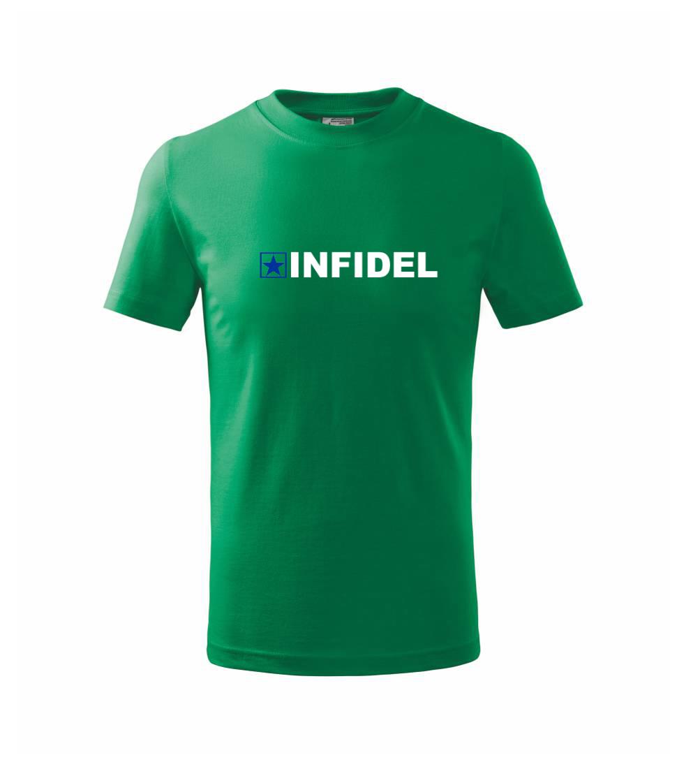 Infidel nápis