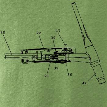 Svářeč - Svářecí pistole - nákres