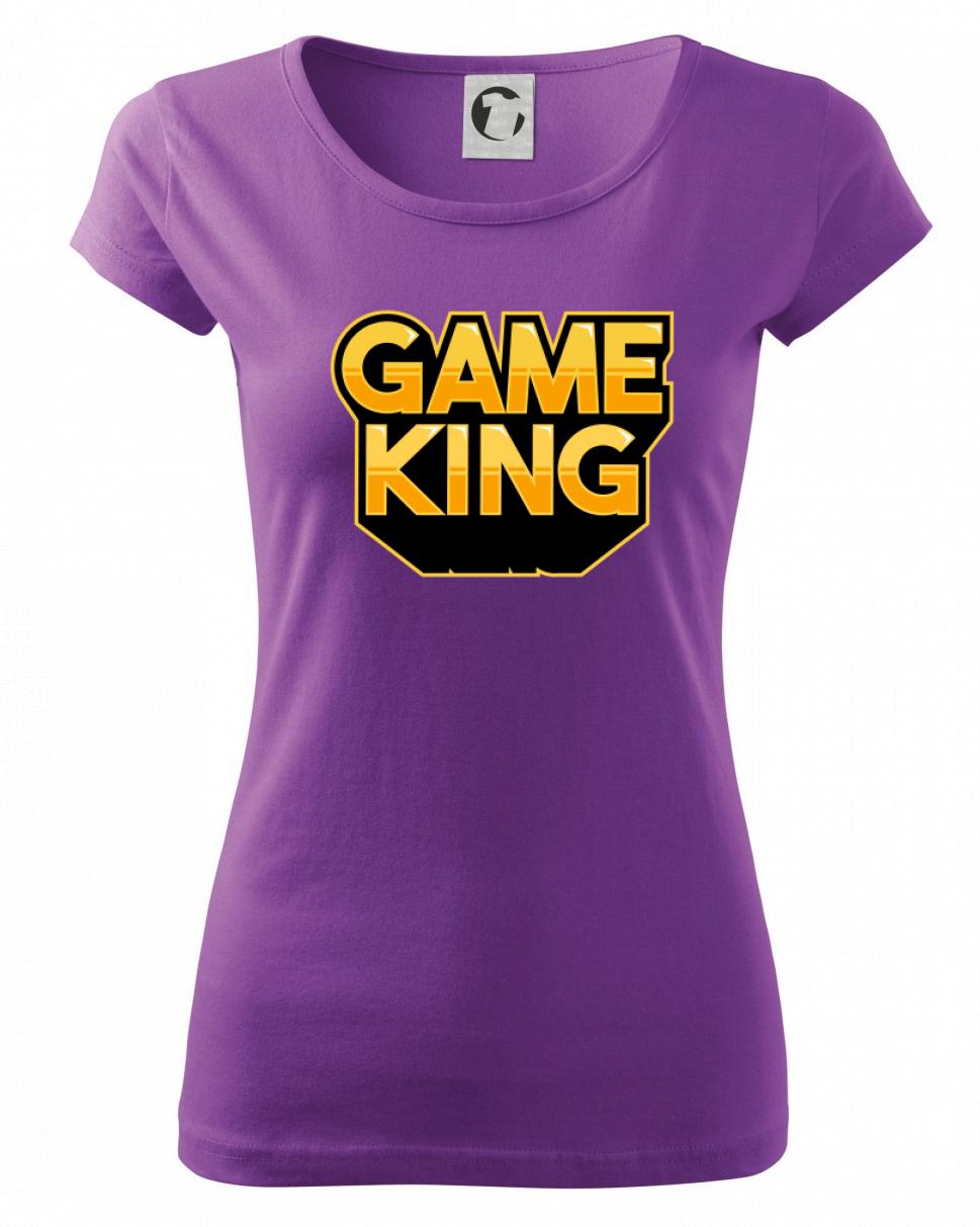 Game king - nápis velký