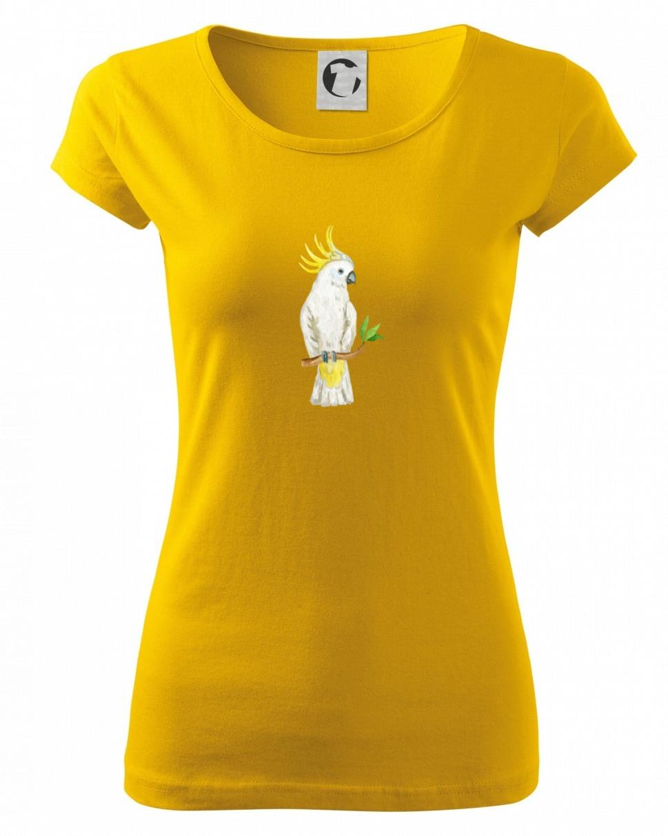 Papoušek Kakadu kreslený