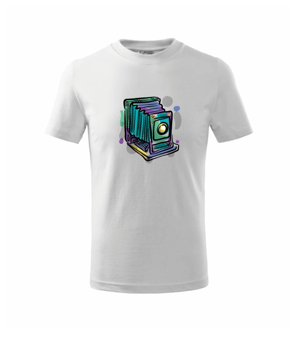 Foťák barevný starý - jedna čočka