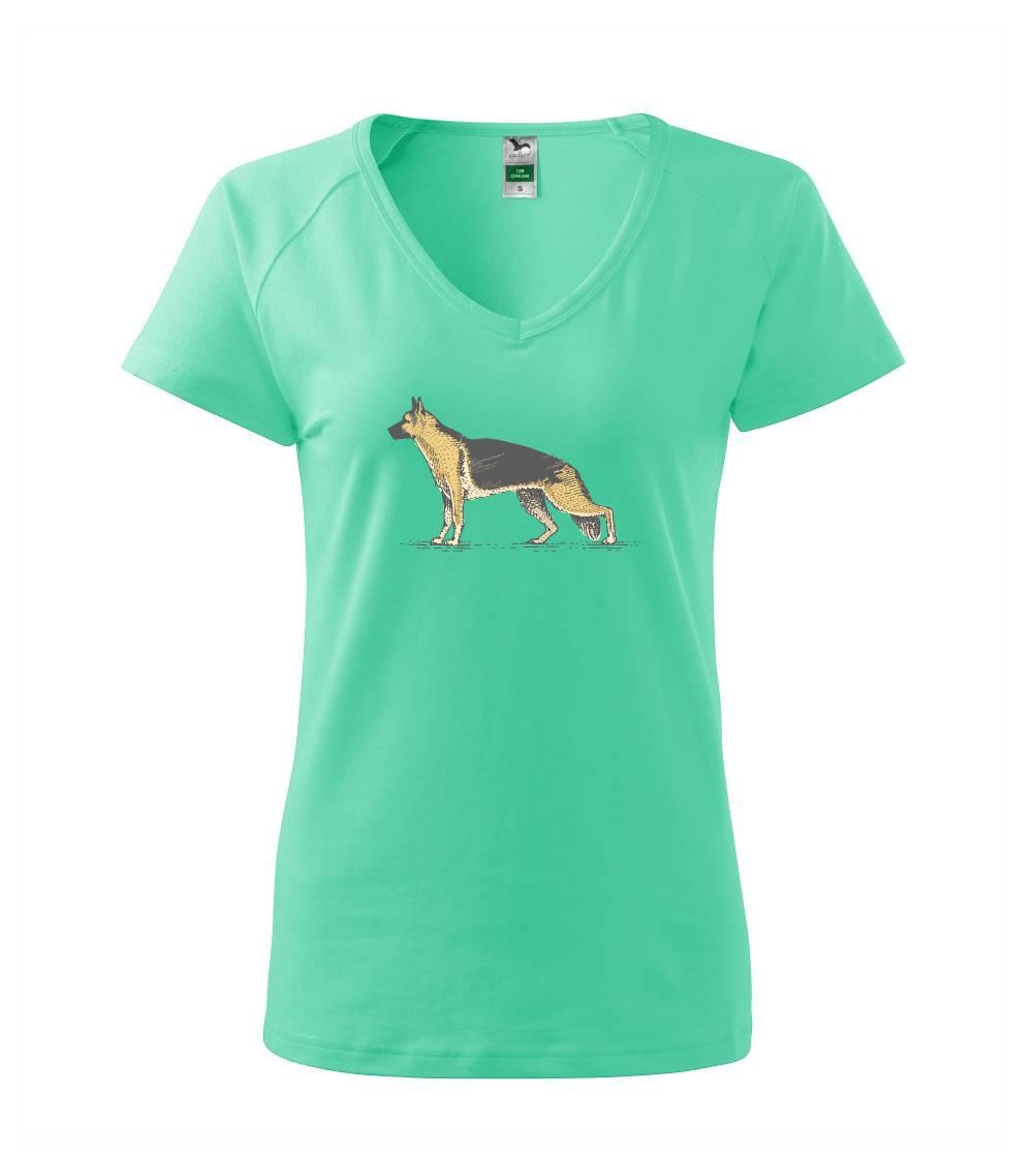 Vintage German shepherd