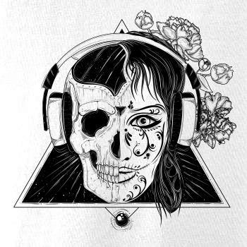 Dj skull woman