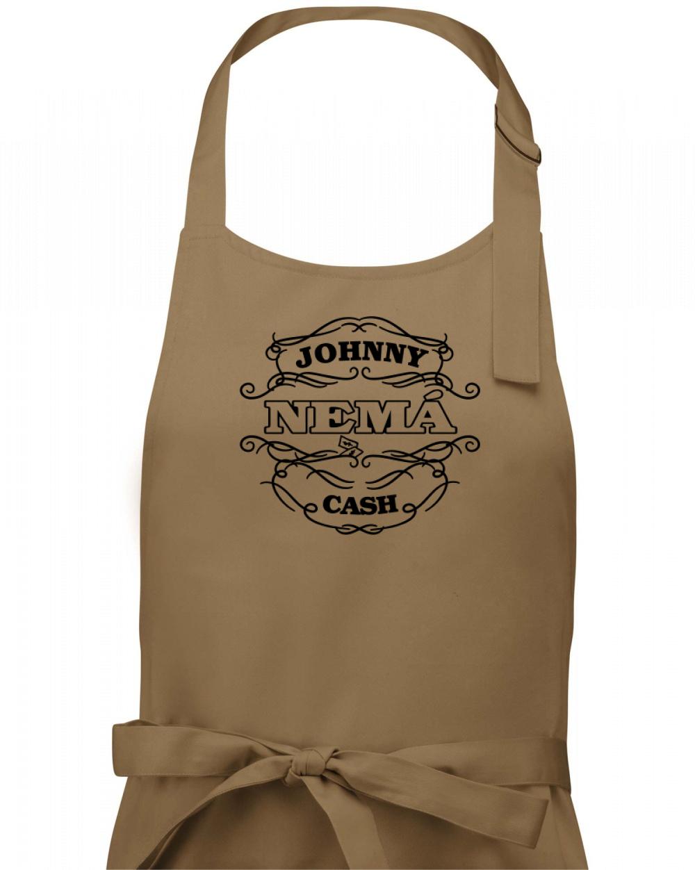 Johnny nemá cash - Zástěra klasická