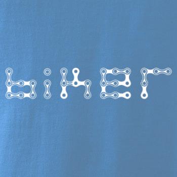 Biker nápis řetěz