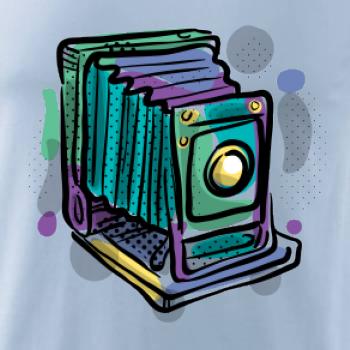 Foťák barevný starý - jedna čočka