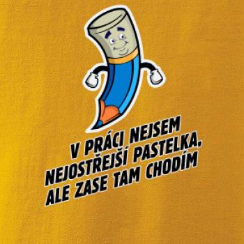 V práci nejsem nejostřejší pastelka