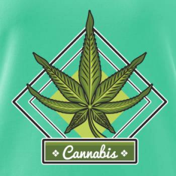 Cannabis list kosočtverec Cannabis list kosočtverec