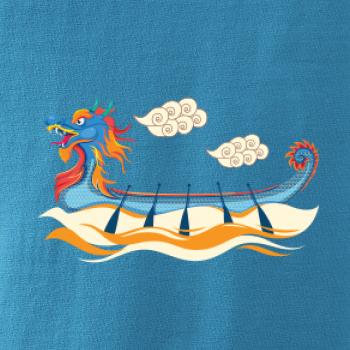 Dračí loď plameny