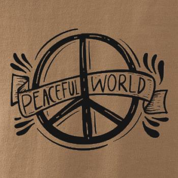Peaceful world logo