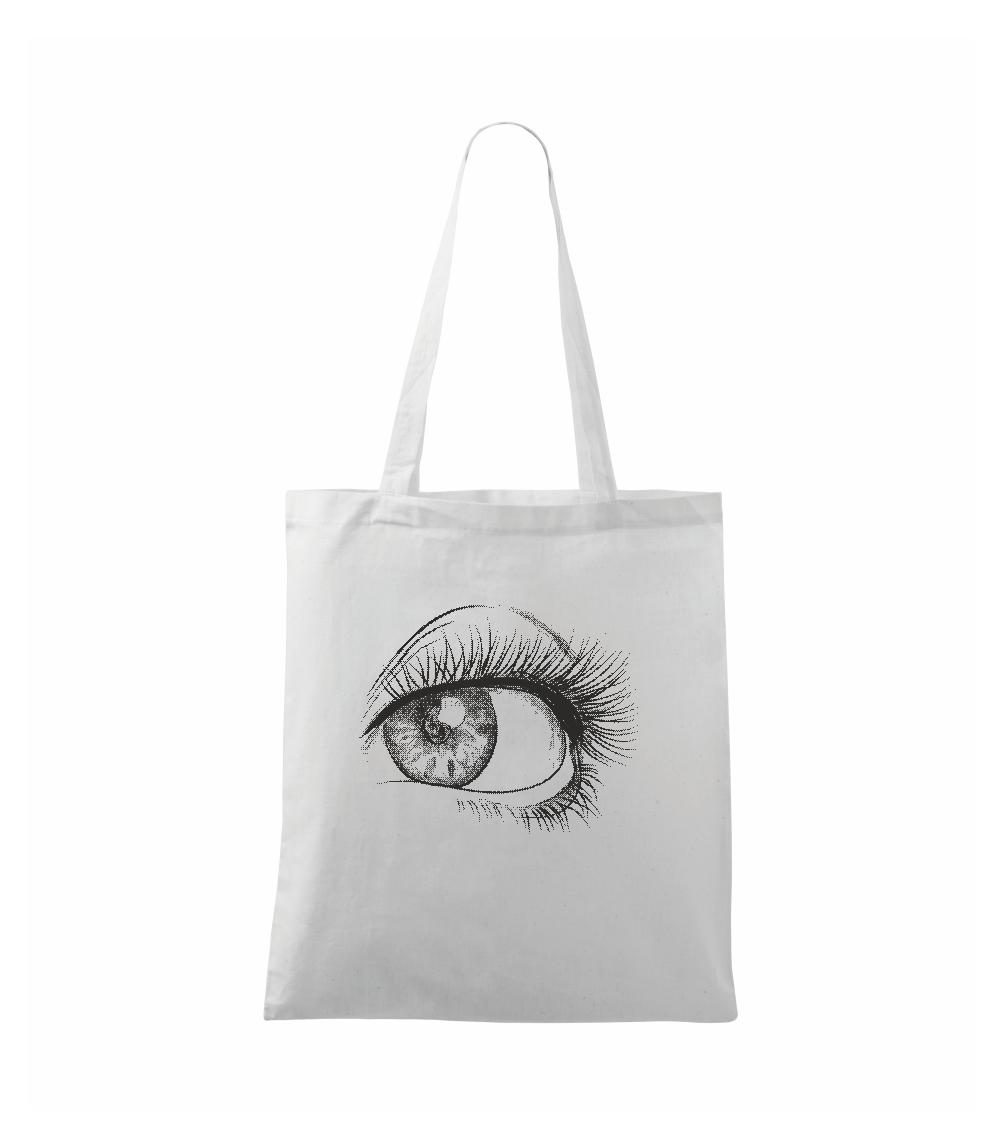 Obří oko černobílé