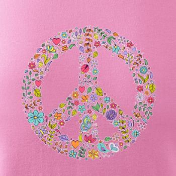 Peace symbol lístečky Peace symbol lístečky