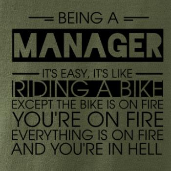 Being a manager - bike