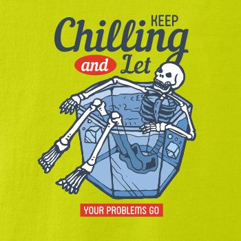 Keep chilling sklenice