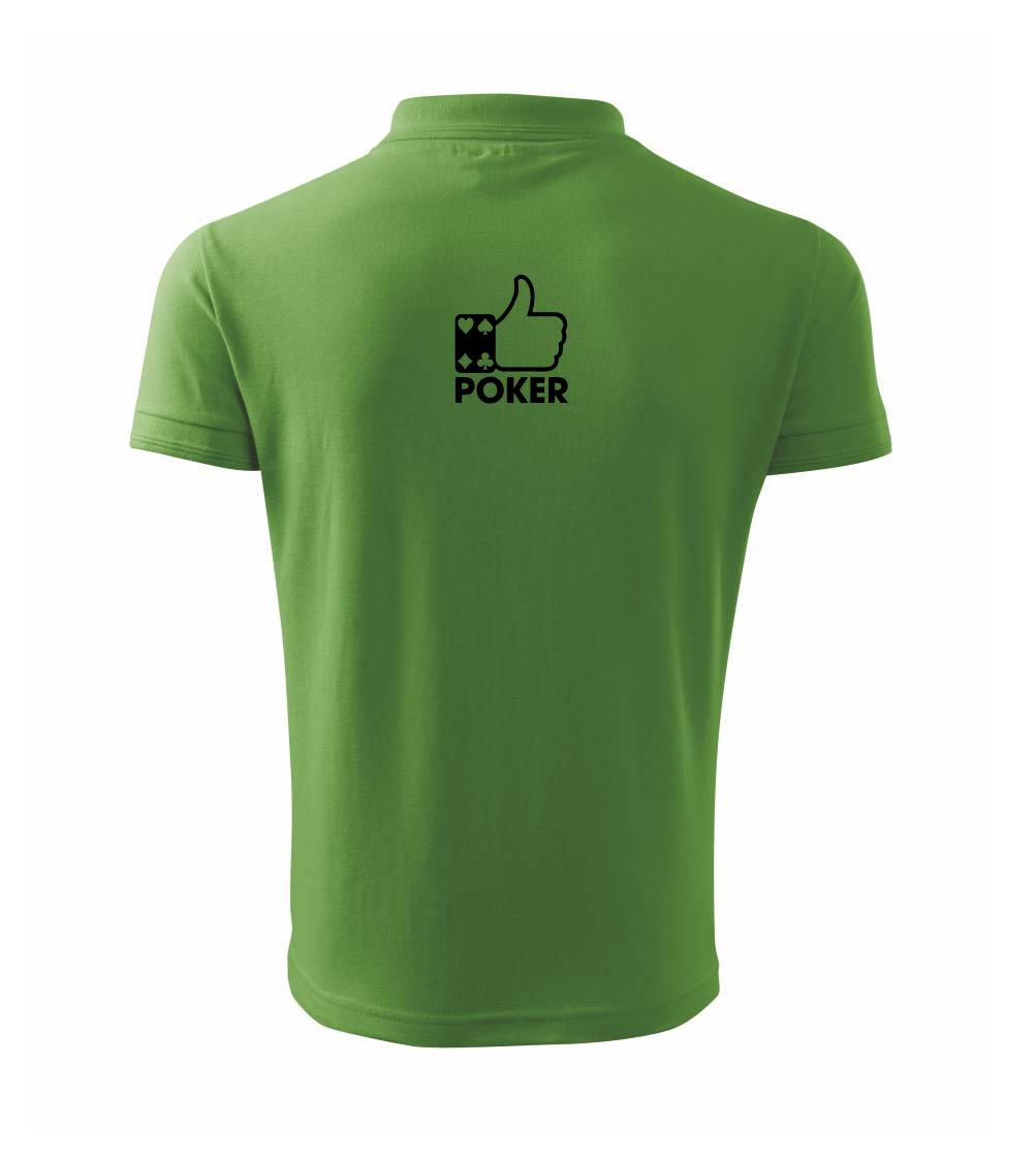Poker palec - Polokošile pánská Pique Polo 203
