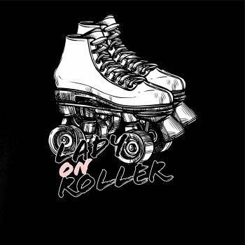 Lady on roller