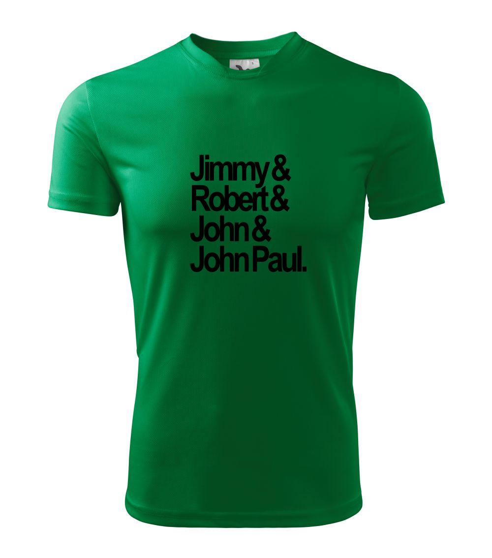 Jimmy Robert John John Paul - Dětské triko Fantasy sportovní (dresovina)