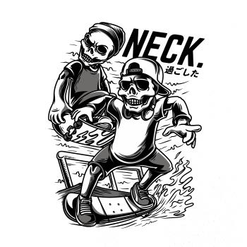 Neck skateboard inc