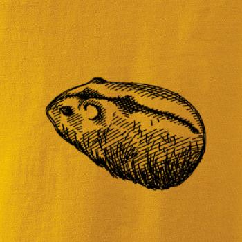 Tužkou kreslený Křeček 