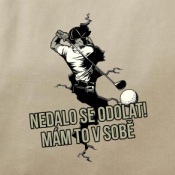 Nedalo se odolat, mám to v sobě golf