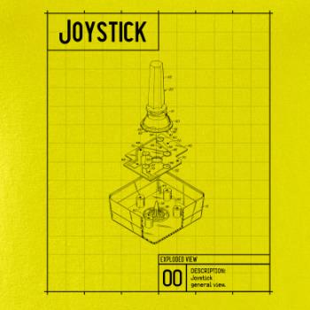 Nákres joystick starý