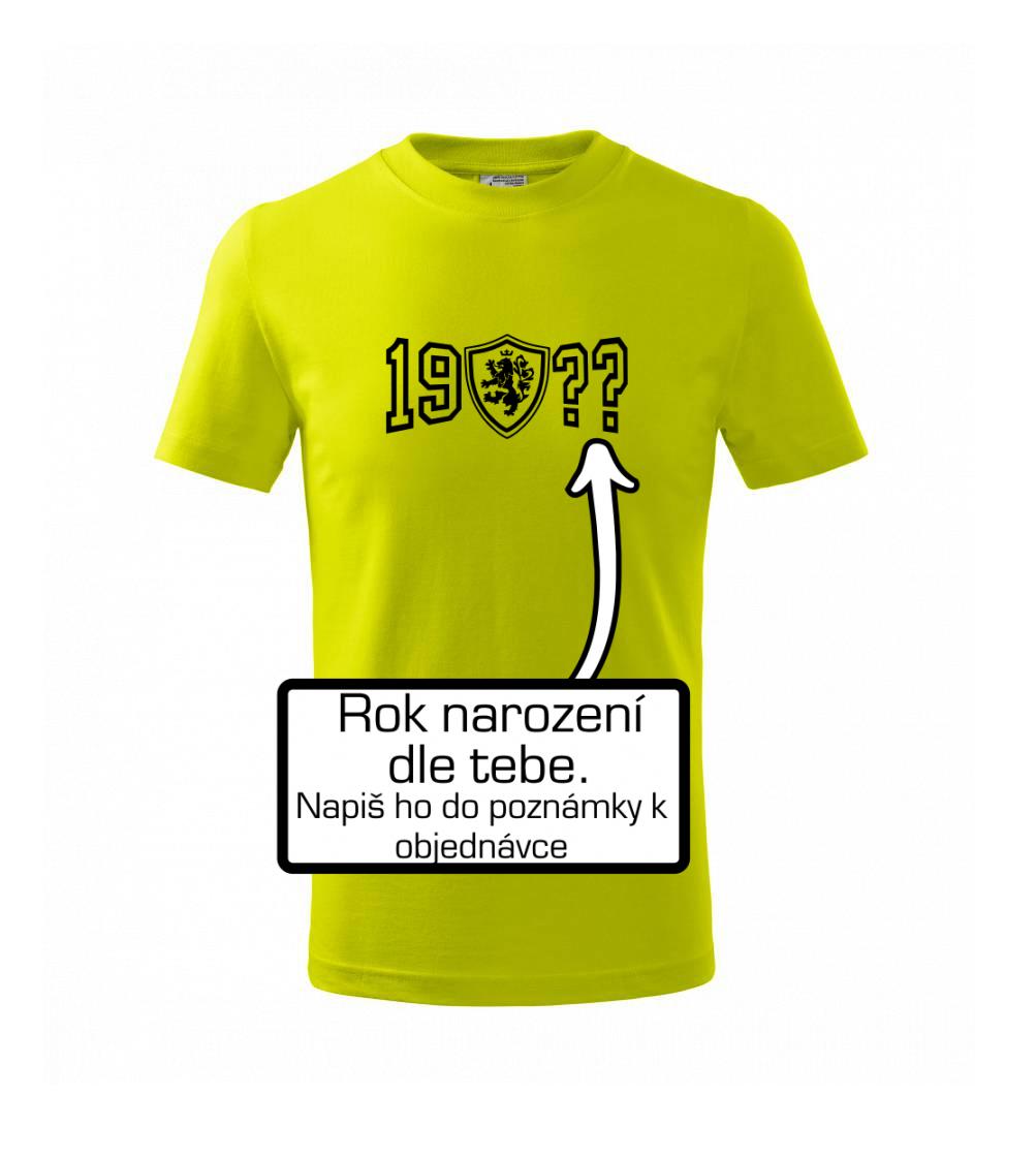 Narozeninový motiv - znak - vlastní rok narození