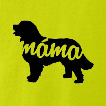 Bernský salašnický pes máma obrys