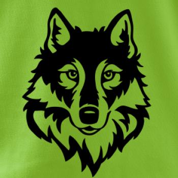 Hlava vlka černobílá (Hana-creative)