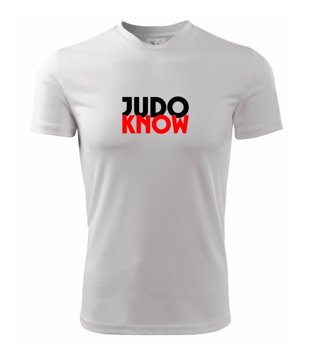Judo know - Dětské triko Fantasy sportovní (dresovina)