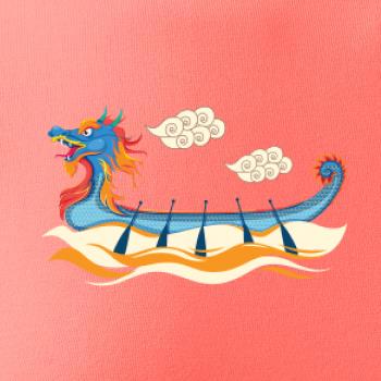 Dračí loď plameny