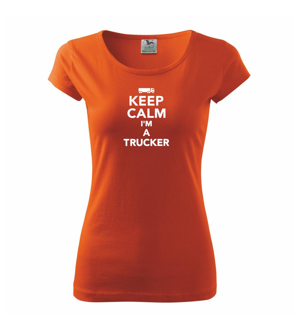 Keep calm im a trucker