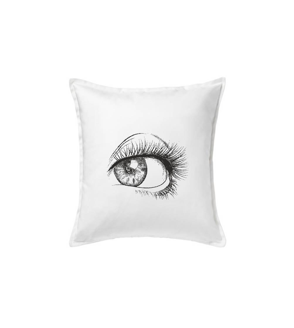 Obří oko černobílé