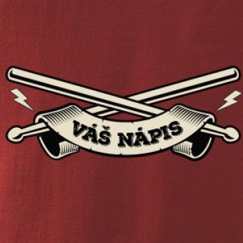 Rock paličky vlastní nápis