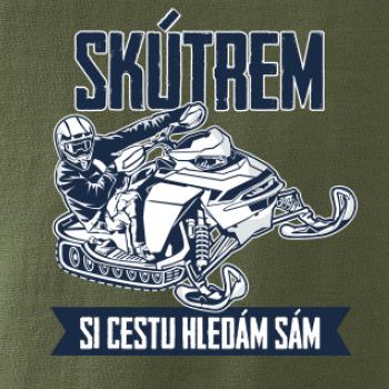 Skútrem si hledám cestu sám
