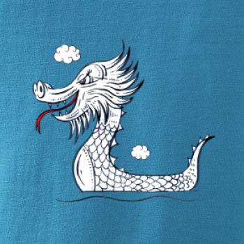 Dračí lodě olejomalba