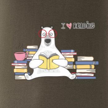 I love reading medvěd