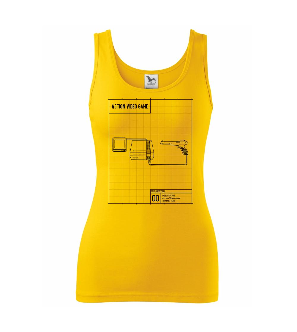 Nákres videohra se zbraní