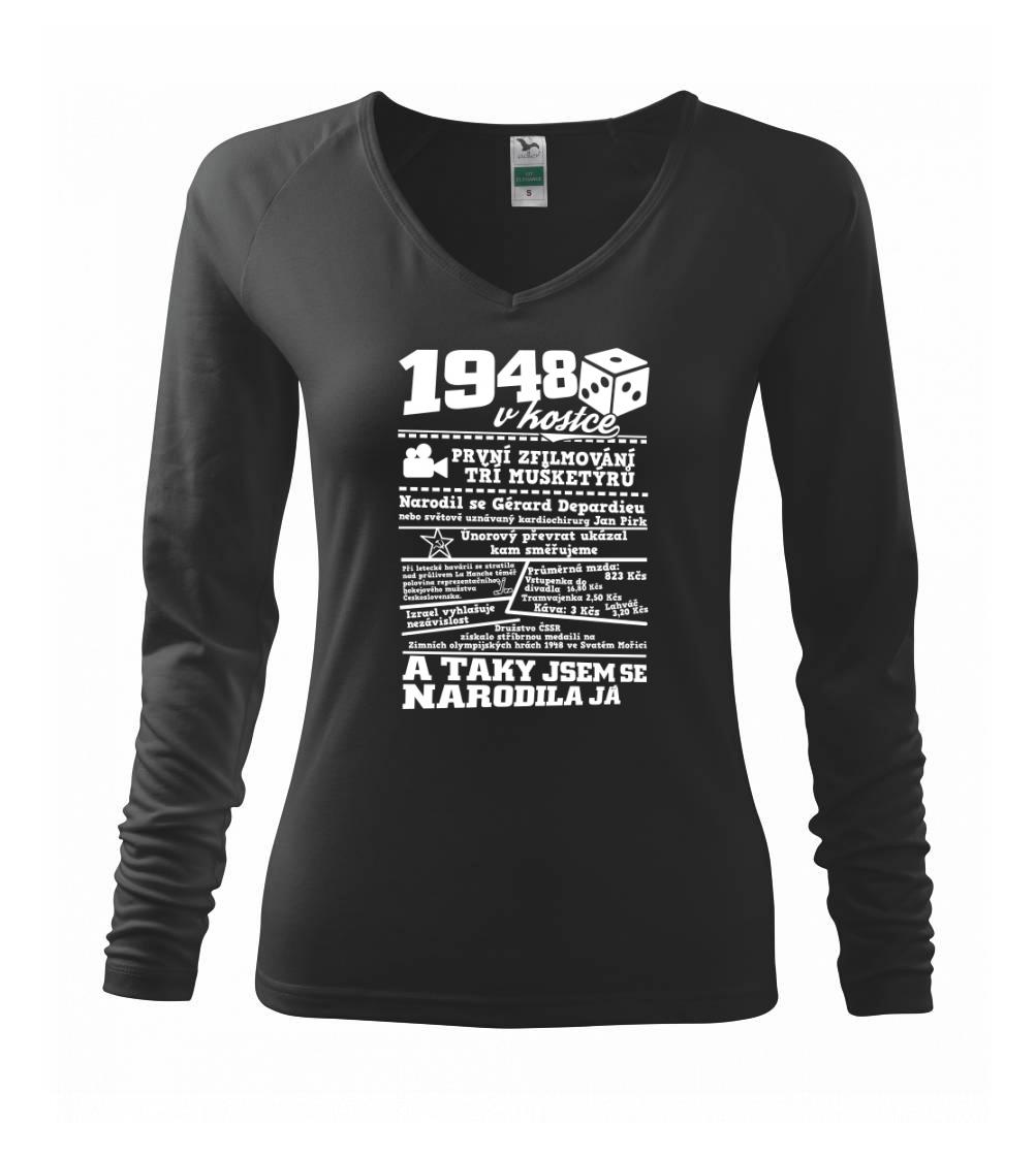 1948 v kostce - Triko dámské Elegance