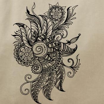 Tetování ornament kytka