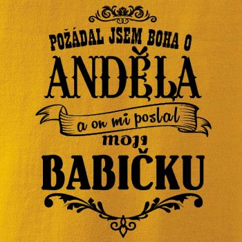 Požádal - a jsem boha o anděla a on mi poslal moji babičku