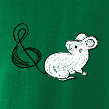 Myš houslový klíč