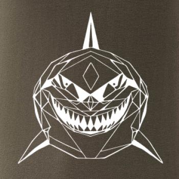 Geometrie - žralok tvář