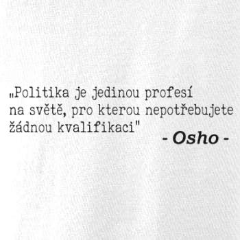 Politika je jedinou profesí na světě